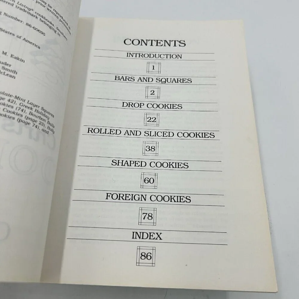 Vintage Christmas Cookies Southern Living Recipe Cookbook Oxmoor House 1986